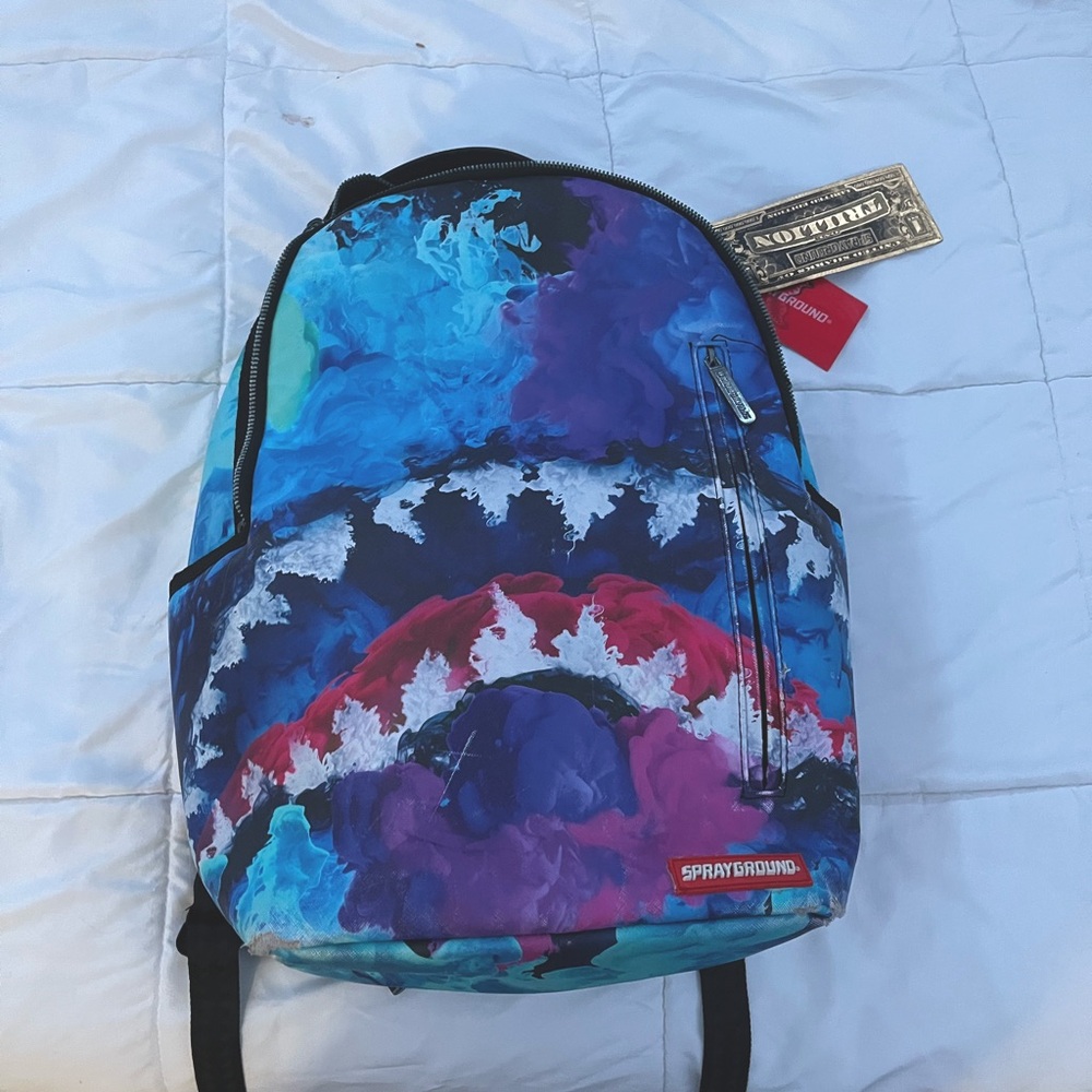 SPRAYGROUND BACKPACK RED INSIDE 100% REAL BACKPACK